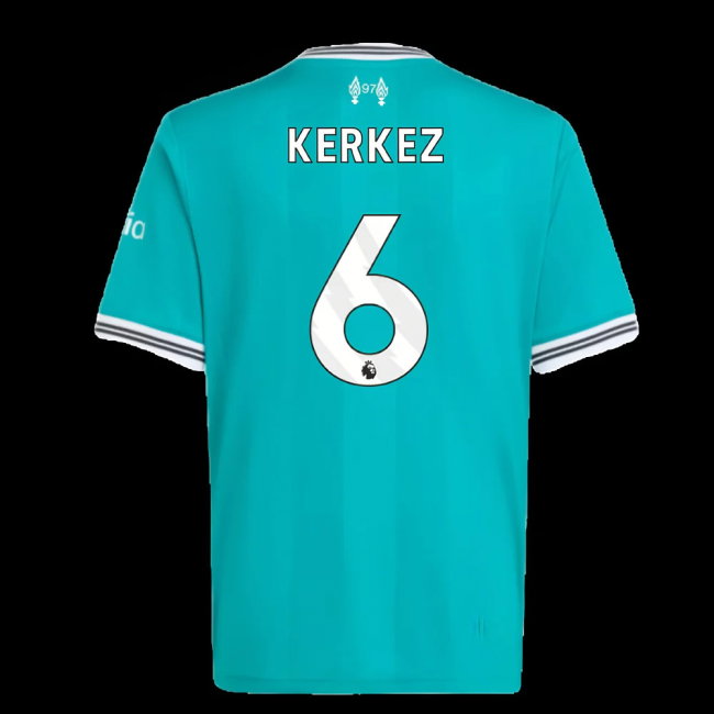 2025-2026 Liverpool Third Shirt (Kids) (Kerkez 6)-SoccerKits Hub | Buy Soccer Jerseys Online